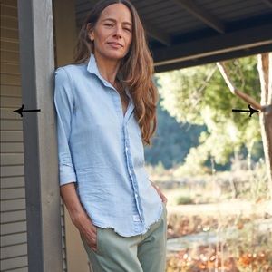 Frank and Eileen forest green Barry shirt